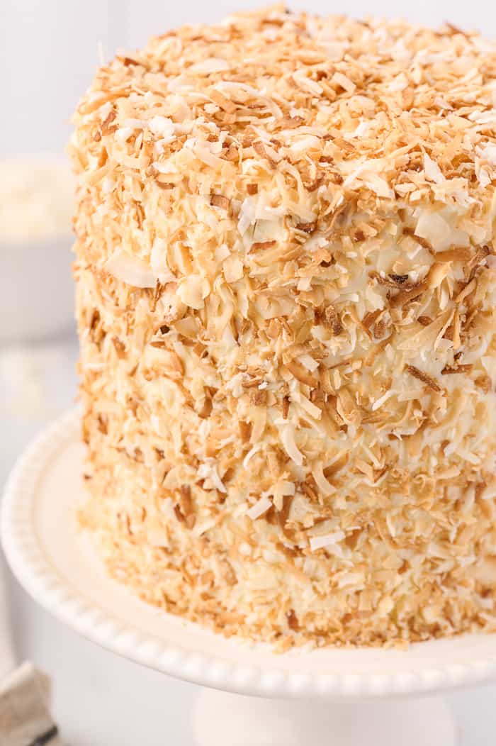 Tropical Coconut Layer Cake