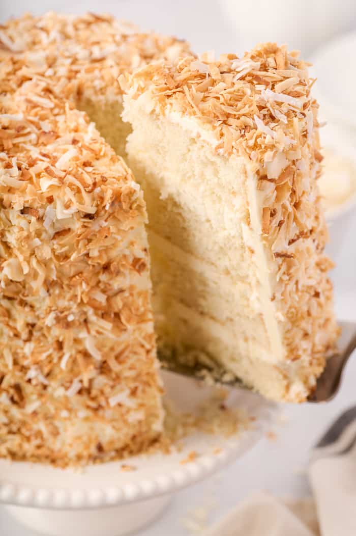 Tropical Coconut Layer Cake