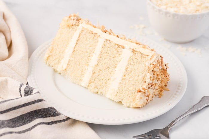 Tropical Coconut Layer Cake