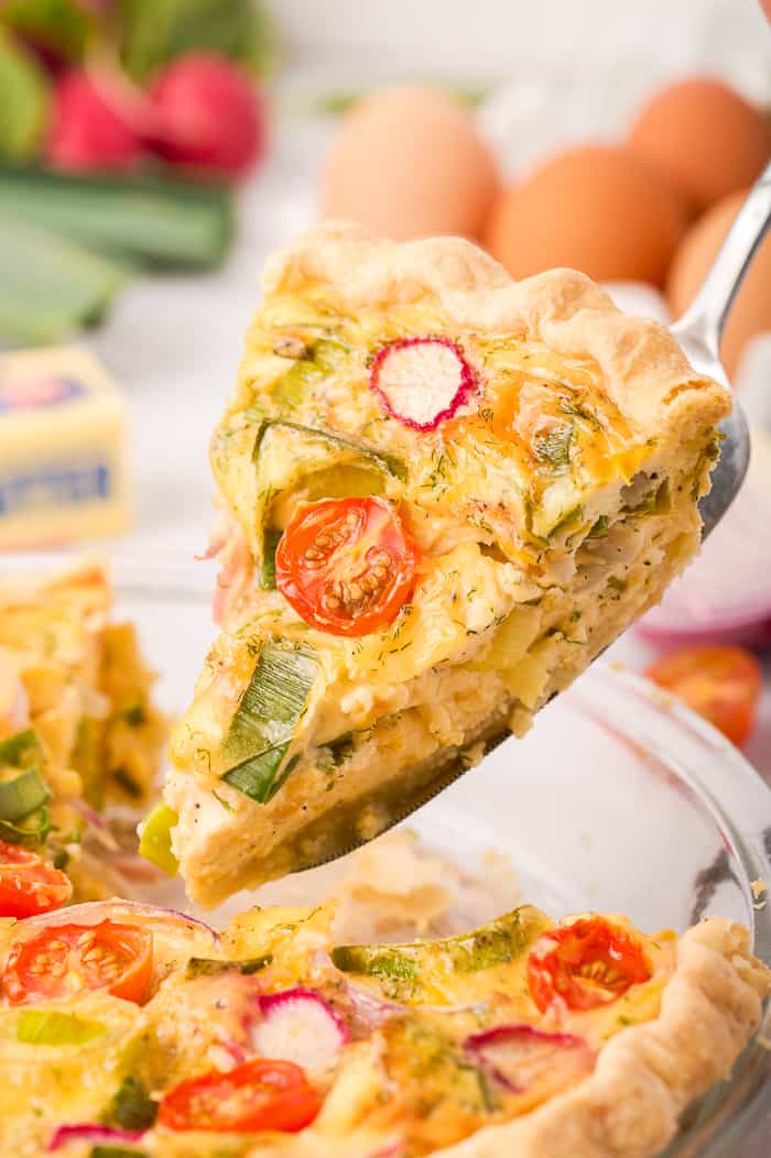 Farm Vegetable Quiche