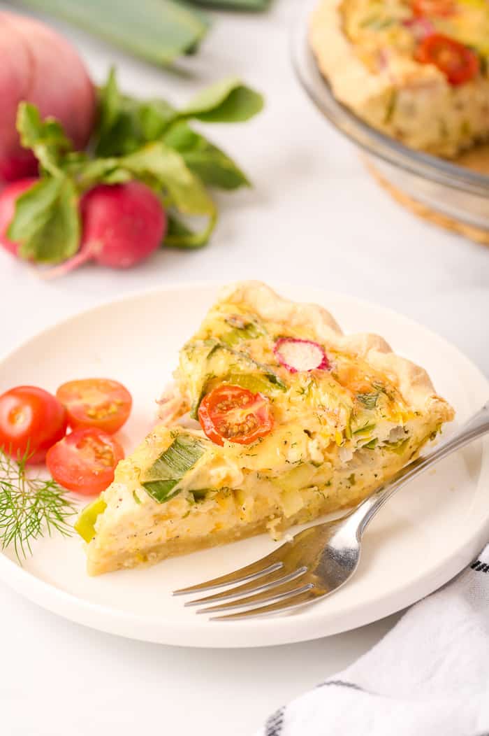 Farm Vegetable Quiche - A Classic Twist