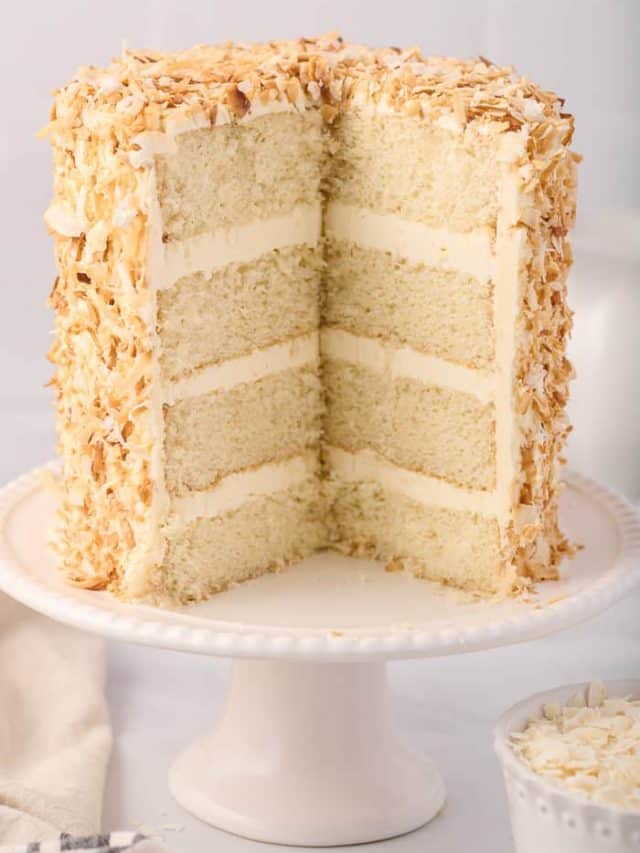 Coconut Layer Cake - A Classic Twist