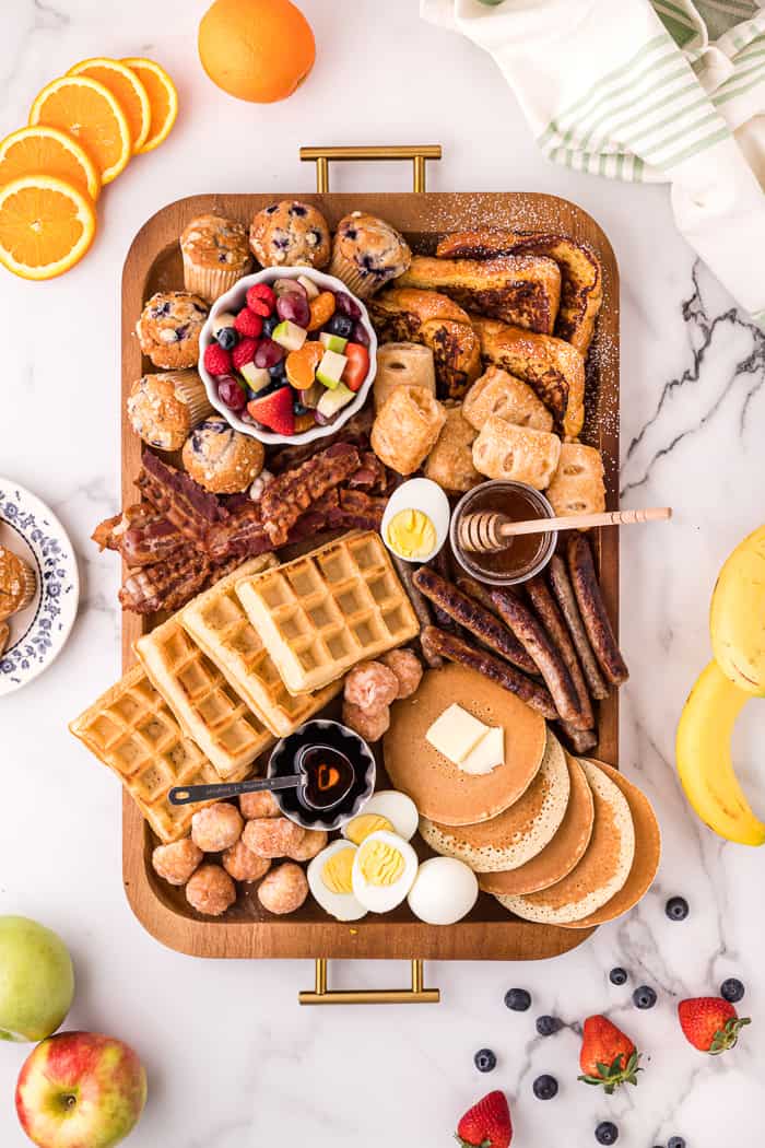 Breakfast Charcuterie Board - Britney Breaks Bread