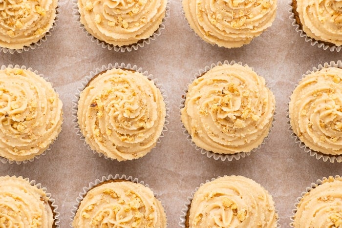 Coffee and Walnut Cupcakes