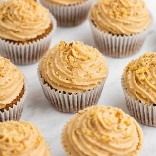 Coffee and Walnut Cupcakes