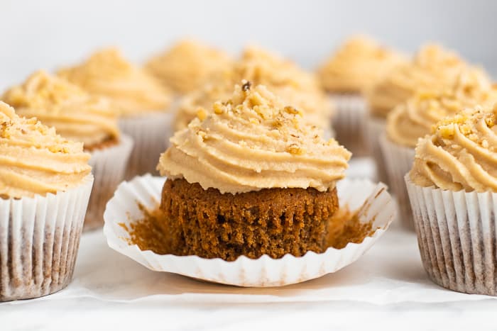 Coffee and Walnut Cupcakes