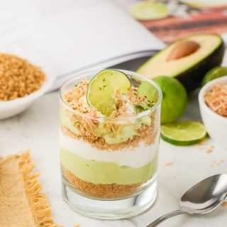 Key Lime Parfait with Coconut