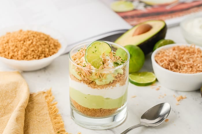 Key Lime Parfait with Coconut