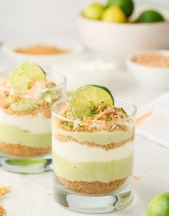 Key Lime Parfait with Coconut