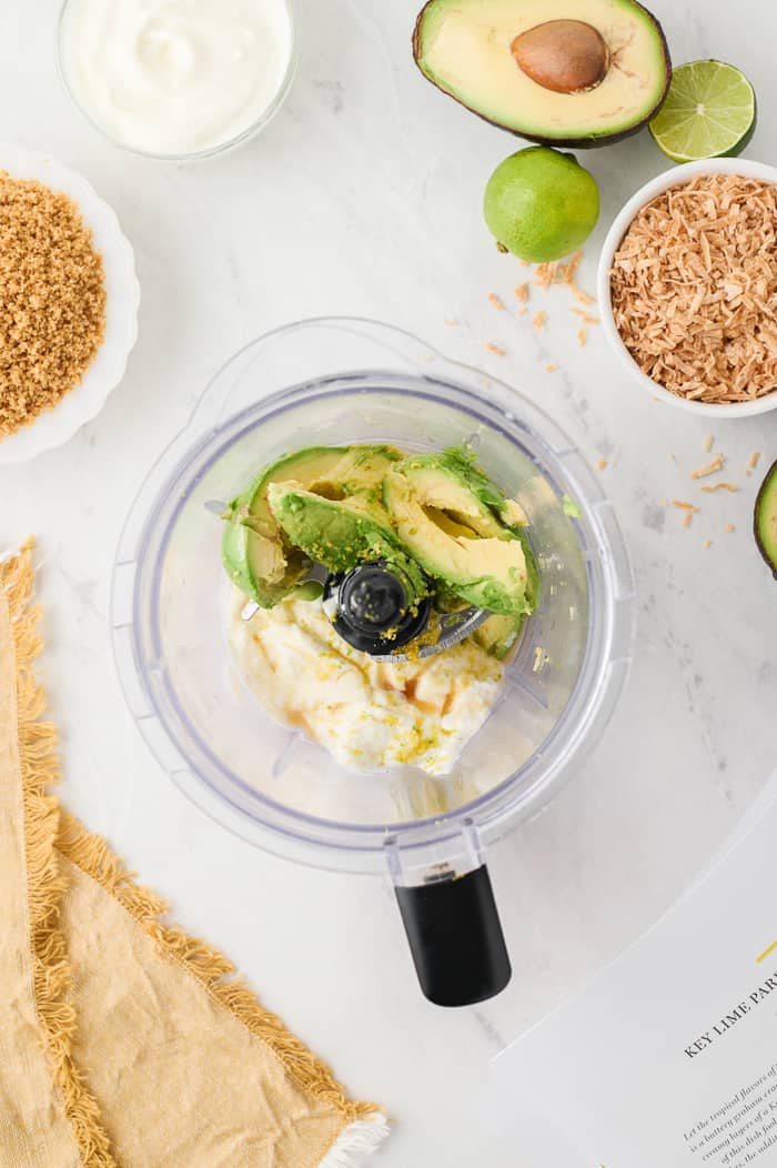 Key Lime Parfait with Coconut