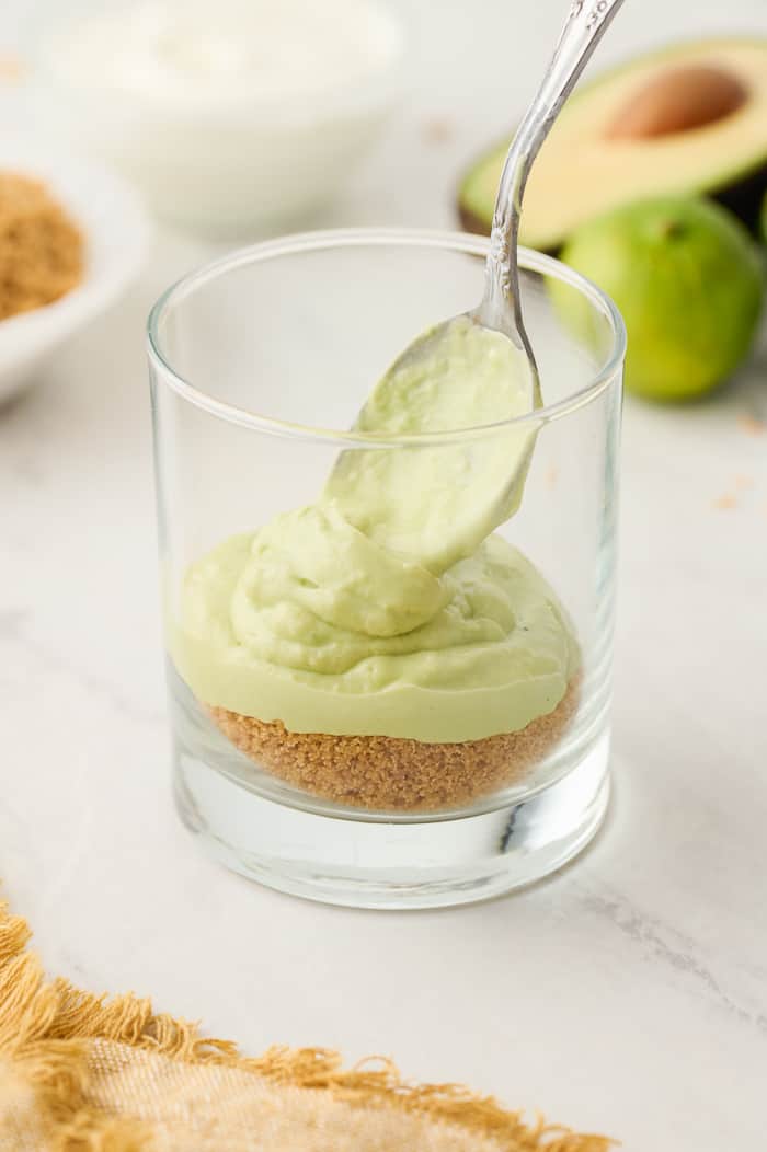 Key Lime Parfait with Coconut