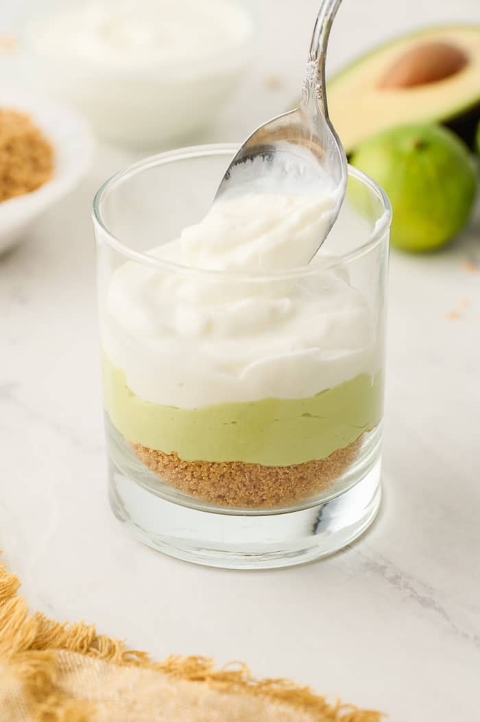 Key Lime Parfait with Coconut