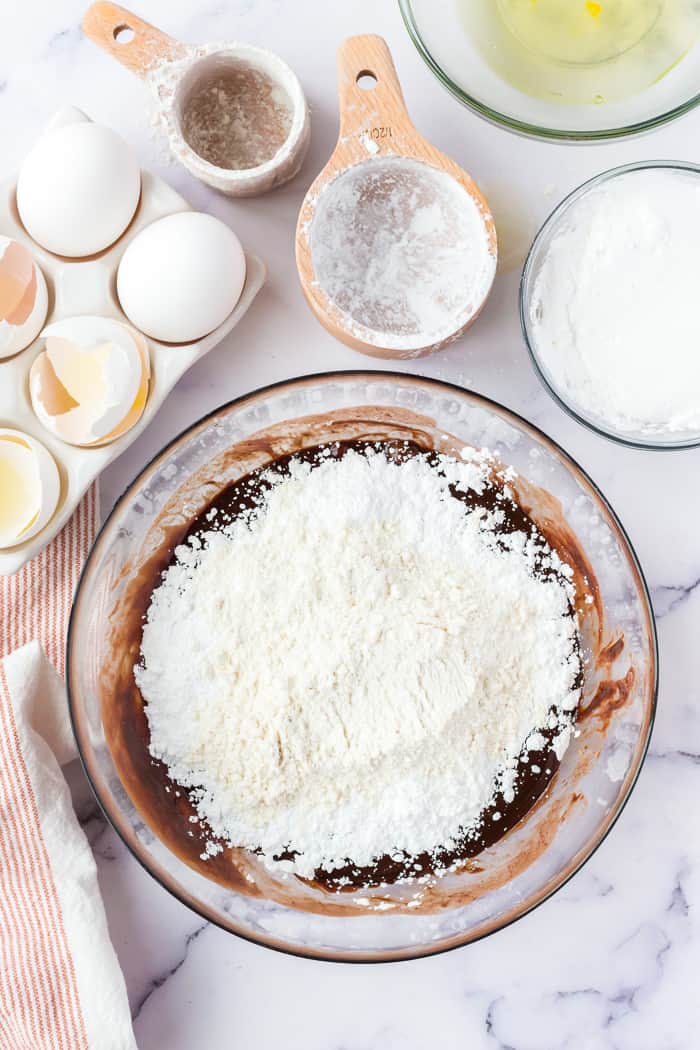 Marshmallow Lava Cake