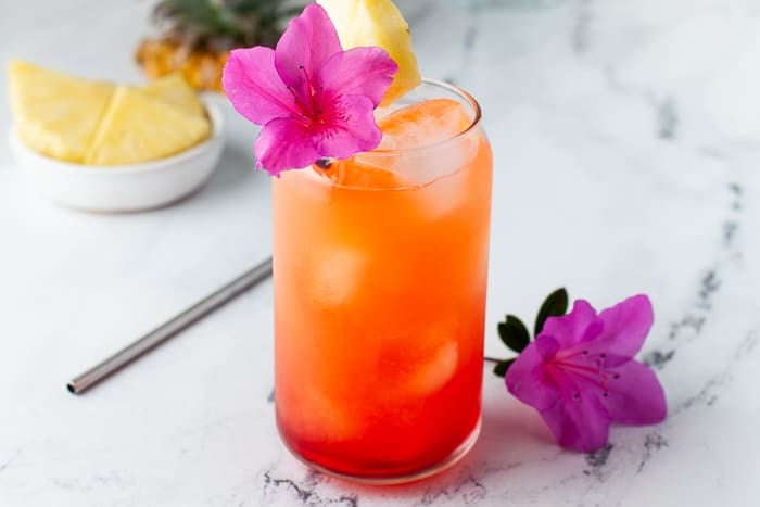 Pineapple Orange Rum Punch - A Classic Twist