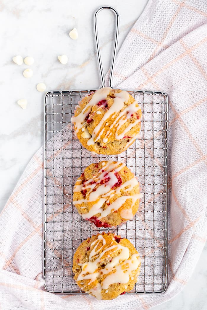 Raspberry White Chocolate Muffins