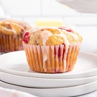 Raspberry White Chocolate Muffins