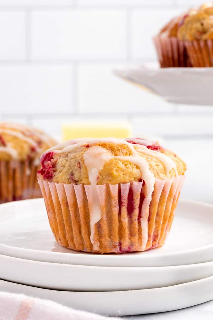 Raspberry White Chocolate Muffins