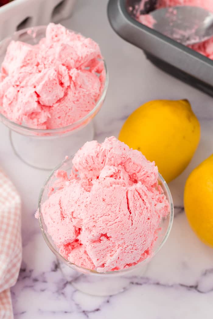 Strawberry Sherbet