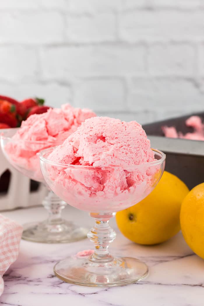 Strawberry Sherbet