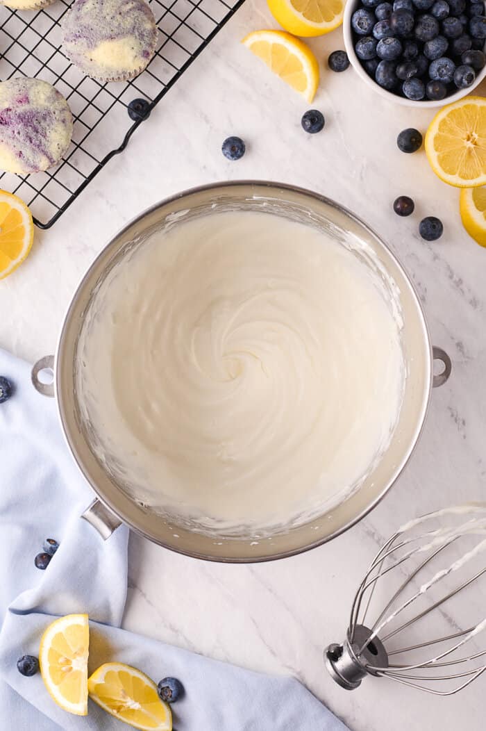 Lemon Blueberry Cupcakes