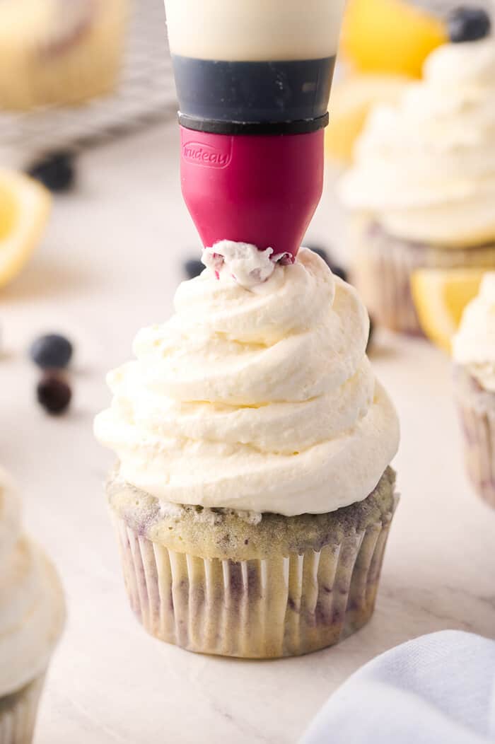 Lemon Blueberry Cupcakes