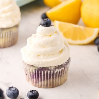 Lemon Blueberry Cupcakes