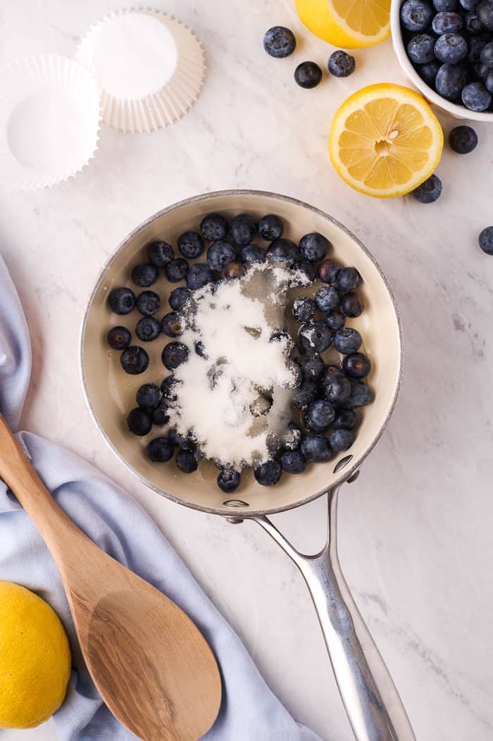 Lemon Blueberry Cupcakes