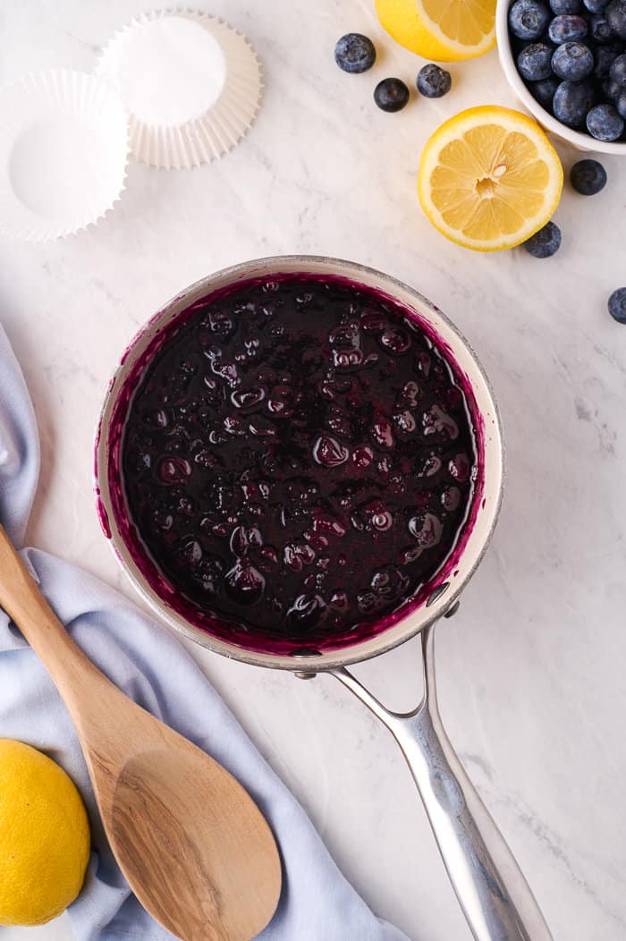 Lemon Blueberry Cupcakes