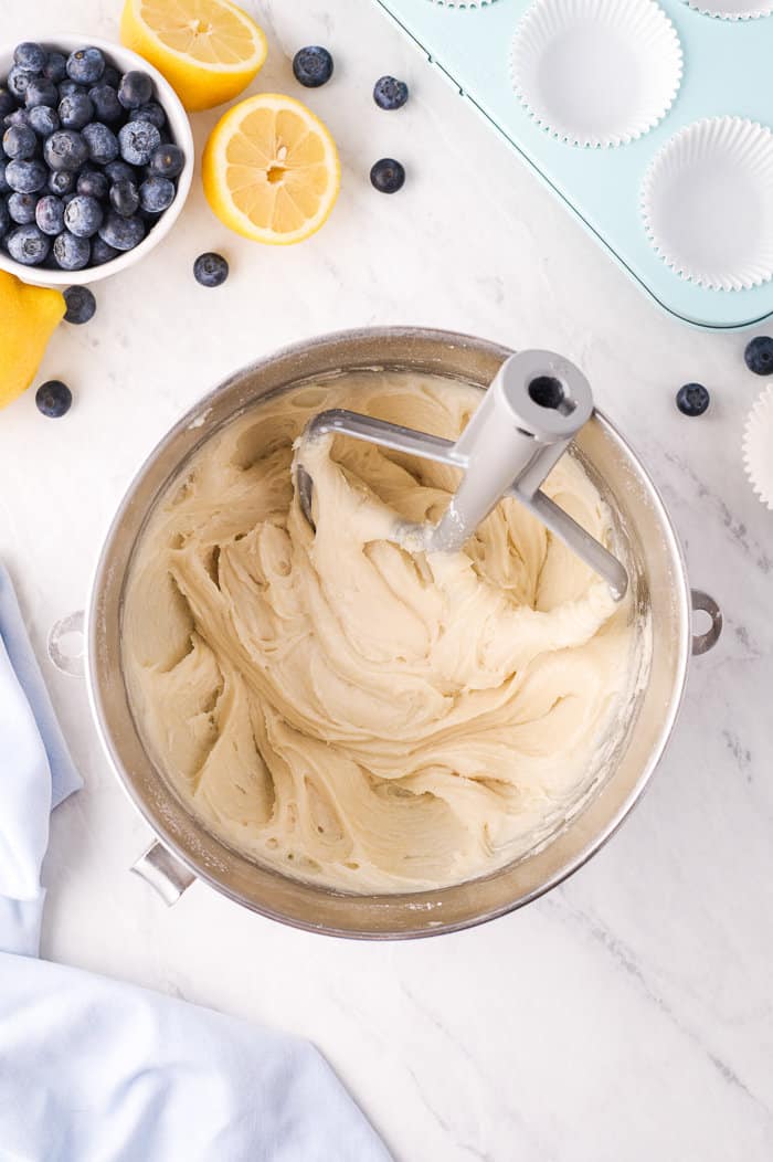 Lemon Blueberry Cupcakes