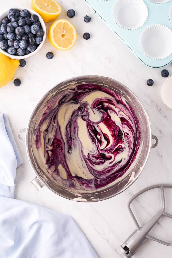 Lemon Blueberry Cupcakes