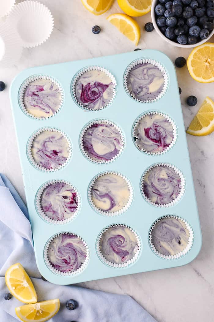 Lemon Blueberry Cupcakes