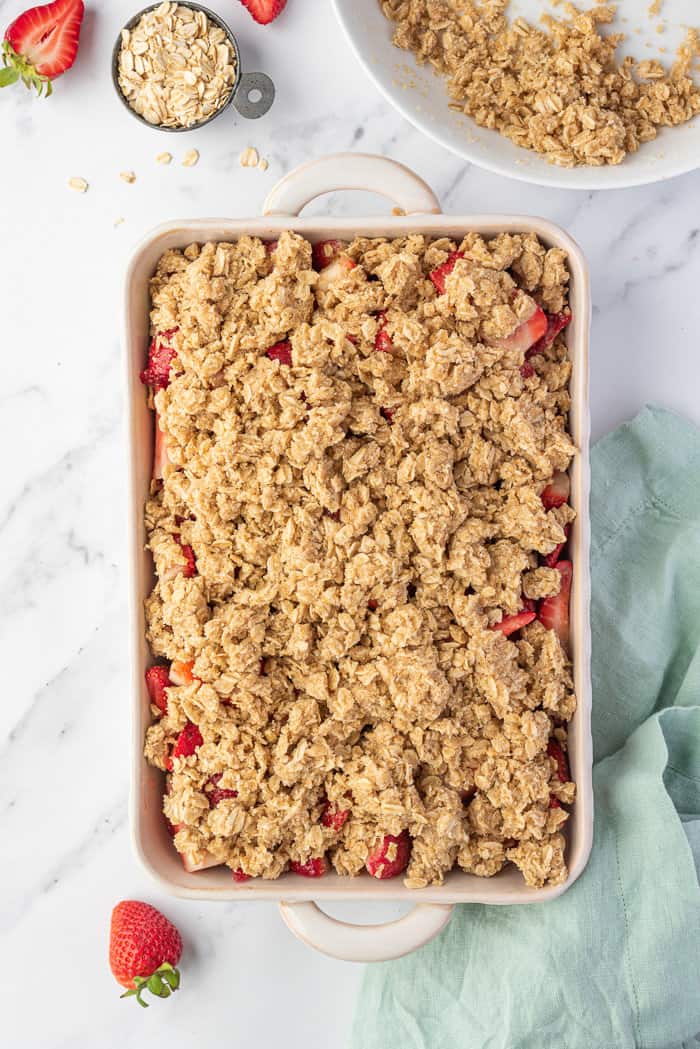 Strawberry Crumble