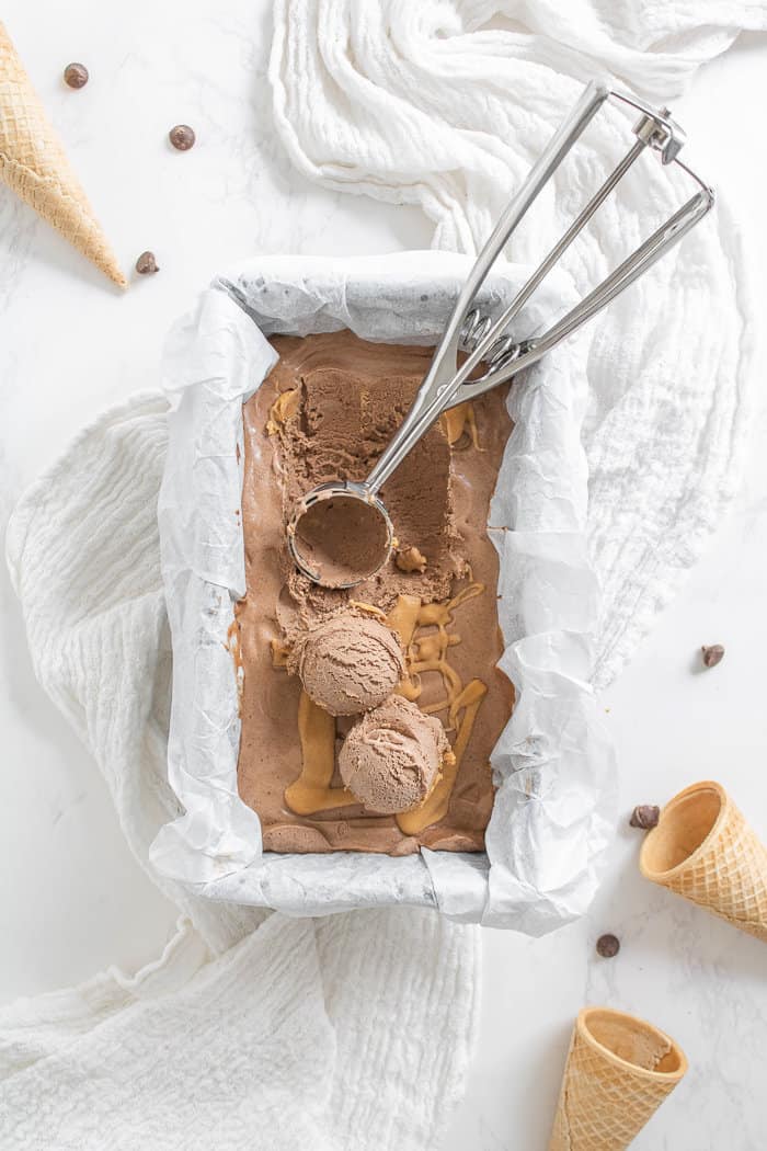 Chocolate Peanut Butter Ice Cream