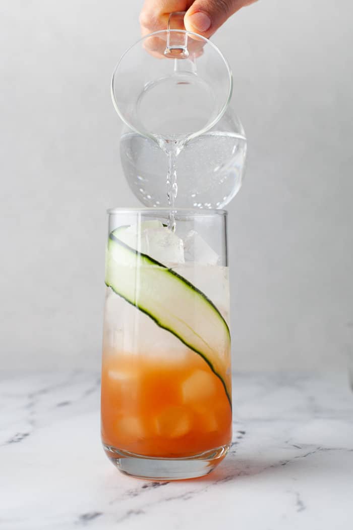 Cucumber Infused Gin Cocktail