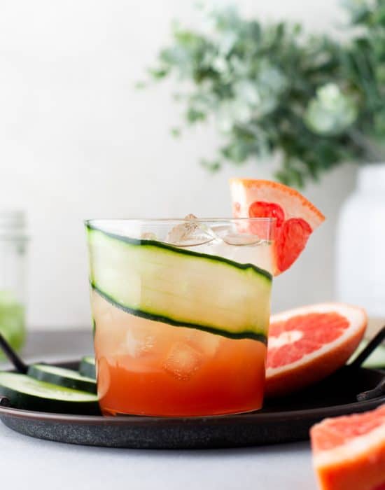 Cucumber Infused Gin Cocktail