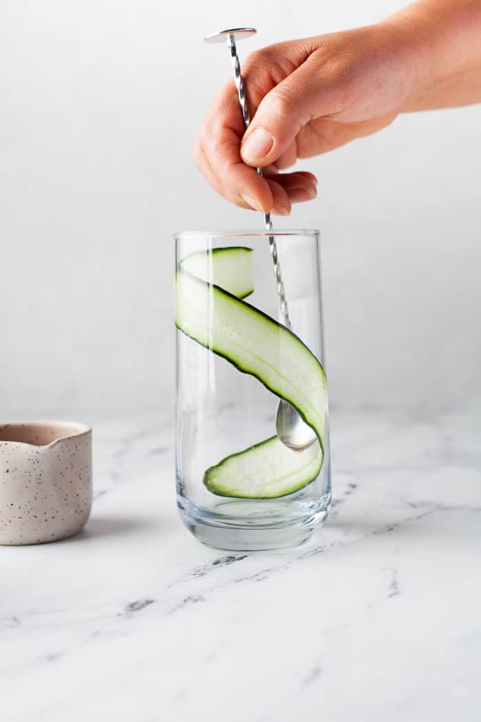 Cucumber Infused Gin Cocktail