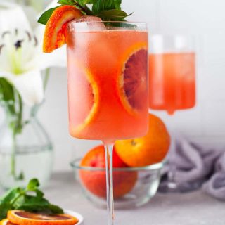 Blood Orange Cocktail with Mezcal - A Classic Twist