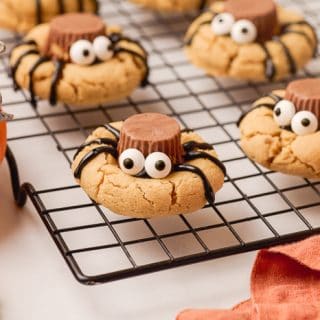 Spider Peanut Butter Cookies