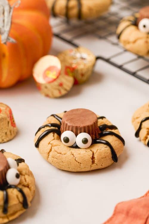 Spider Peanut Butter Cookies - A Classic Twist