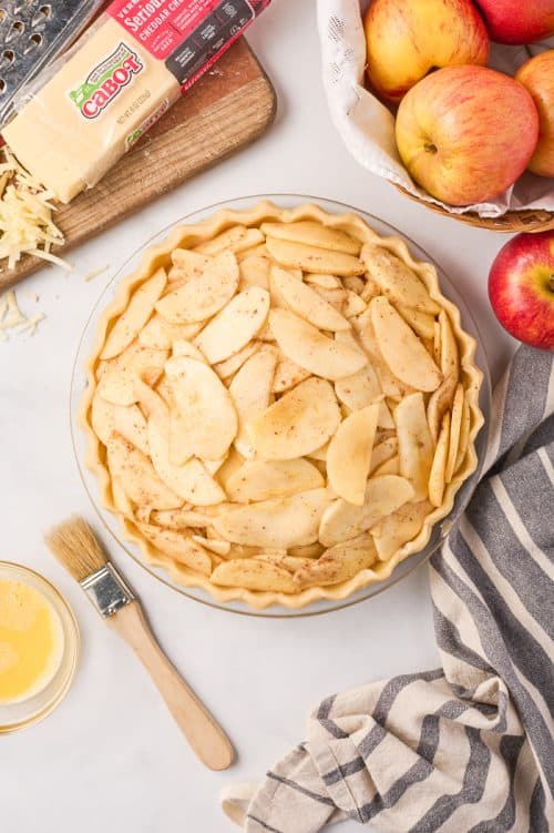 Cheddar Apple Pie - A Classic Twist