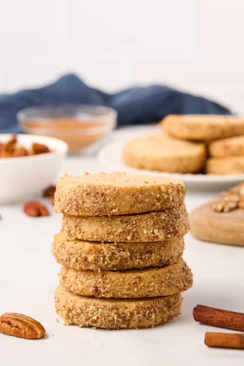 Cinnamon Pecan Shortbread Cookies A Classic Twist