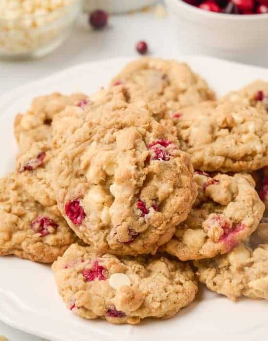 cookies on a plate