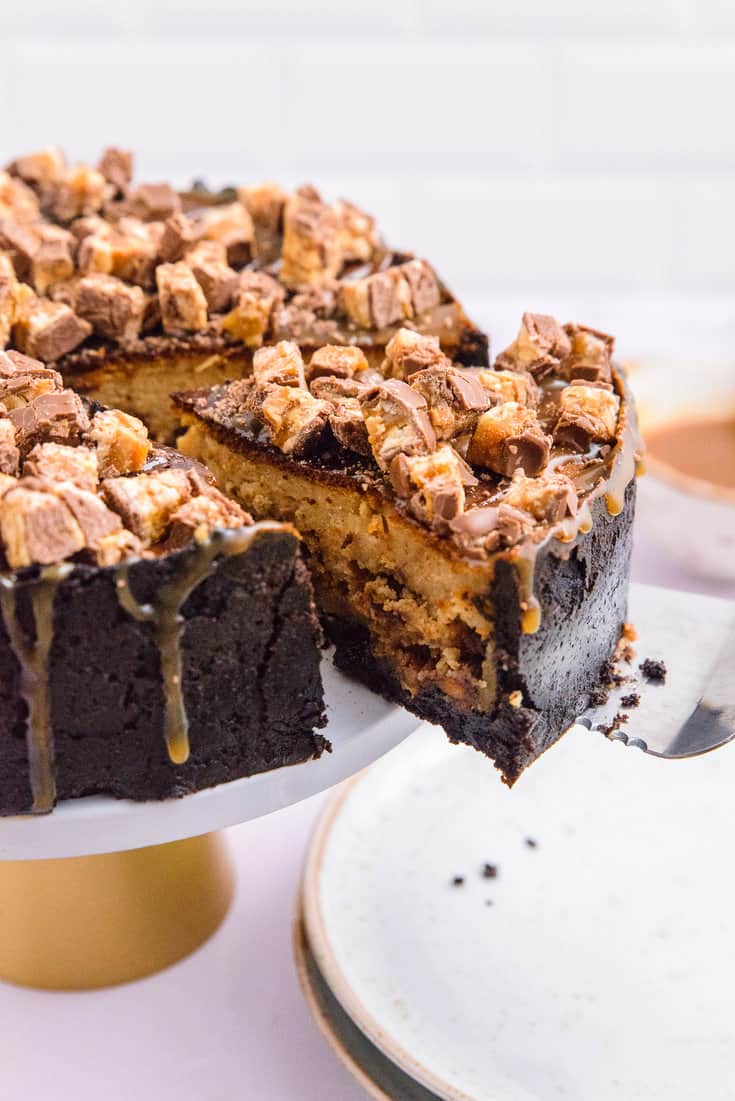 Peanut butter sneakers cheesecake