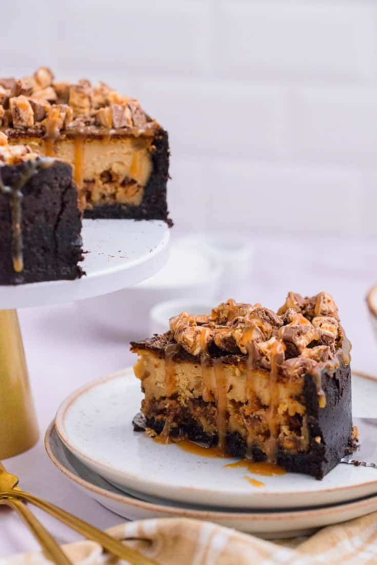Peanut butter sneakers cheesecake