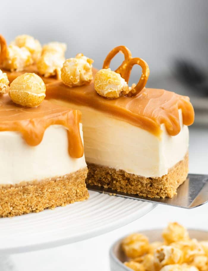 No Bake Caramel Cheesecake A Classic Twist