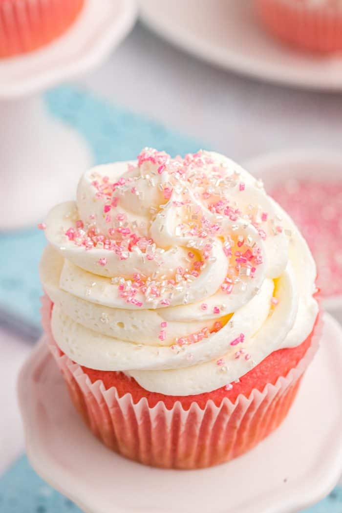 Pink Velvet Cupcakes - A Classic Twist