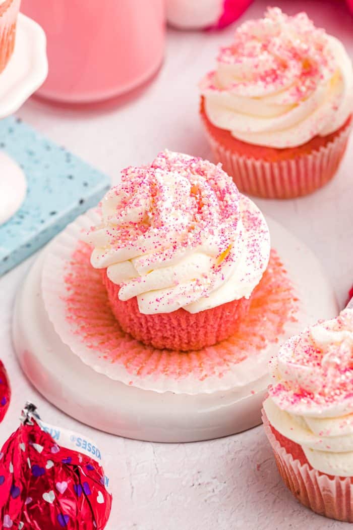 Pink Velvet Cupcakes - A Classic Twist