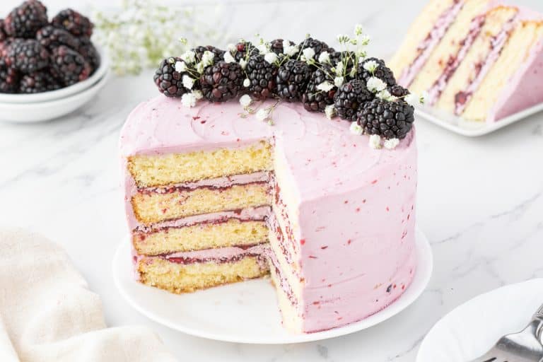 Blackberry Layer Cake A Classic Twist