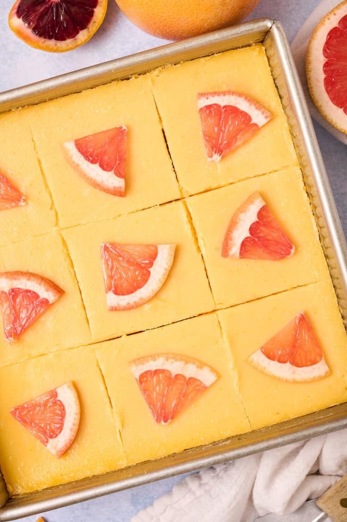 Grapefruit Bars A Classic Twist
