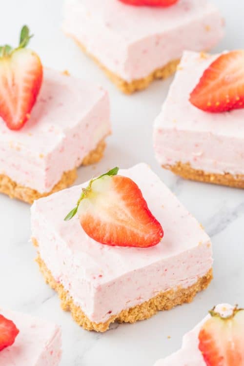 Strawberry Cheesecake Bars - A Classic Twist